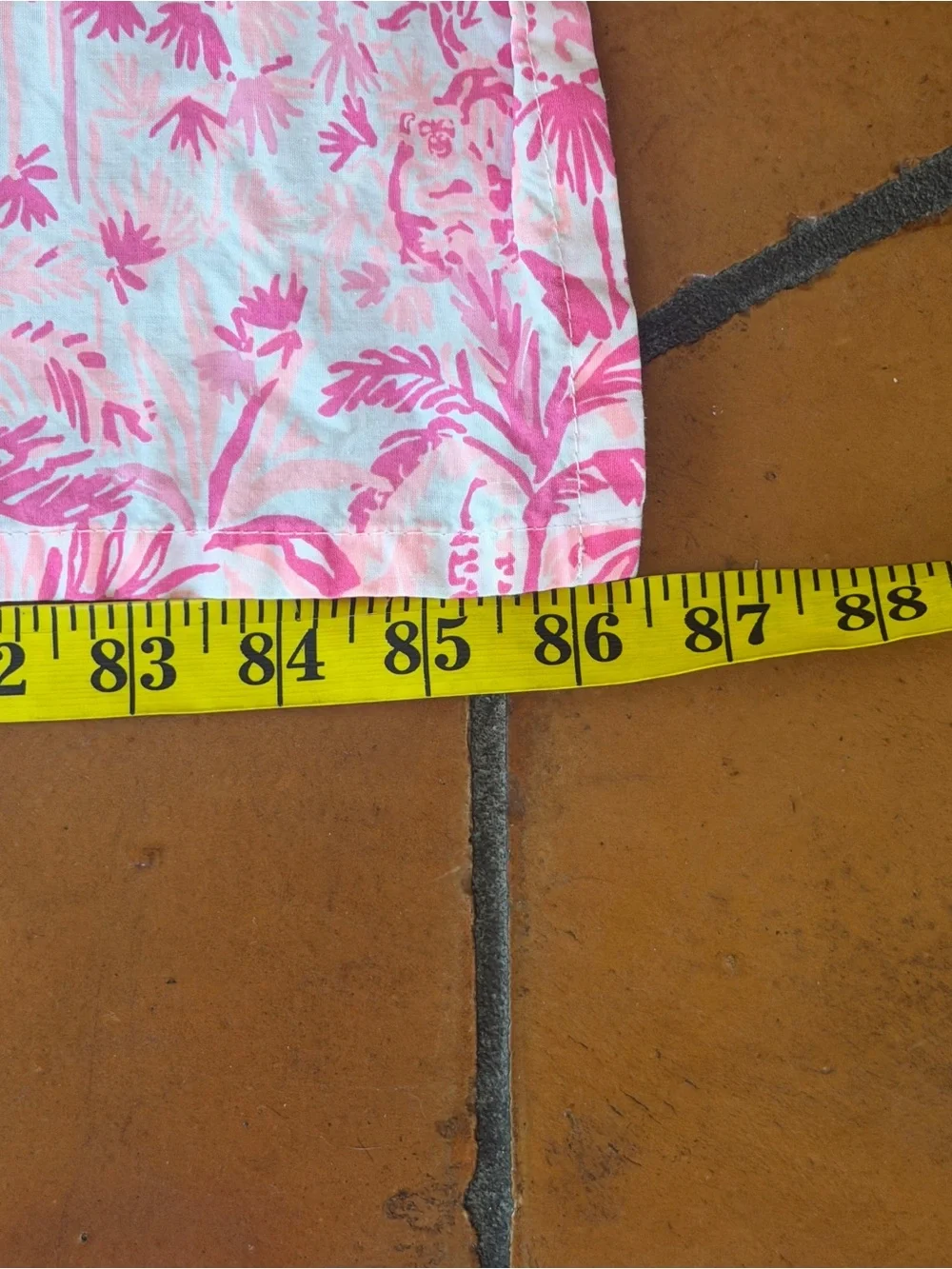 Lilly Pulitzer Swing of Things Full Queen Flat Sheet Pottery Barn Teen Preppy